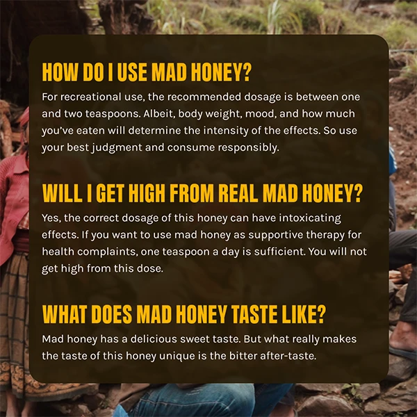 mad honey make you high